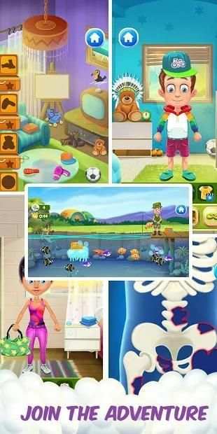 Girl Adventure Games : Mini Family Adventure स्क्रीनशॉट 1