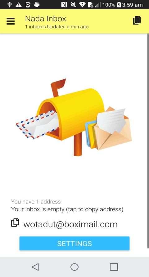 nada - temp mail screenshot 5