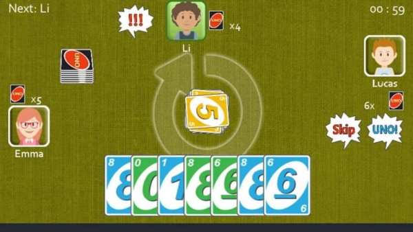 Uno Classic Game screenshot 2