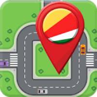 * Seychelles Offline maps and navigation GPS 3D