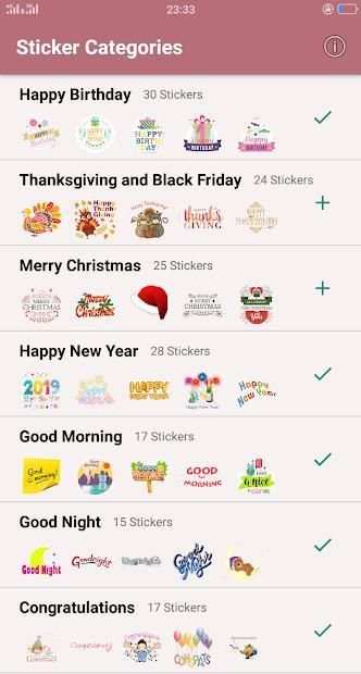 Thanksgiving WhatsApp Stickers - Stickerman screenshot 1