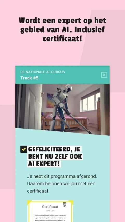 Nationale AI Cursus screenshot 1