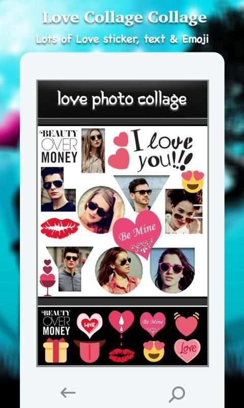 Love Photo Collage स्क्रीनशॉट 2
