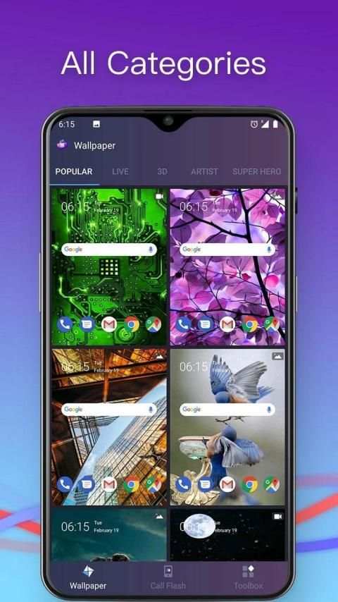 Screen Flash Wallpaper - call flash & 4k wallpaper screenshot 3