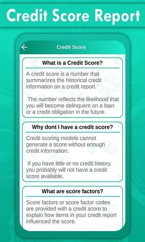 Check Credit Score: Credit Score Ranking screenshot 1