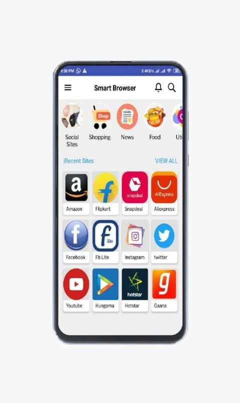 Smart browser fast & light स्क्रीनशॉट 2