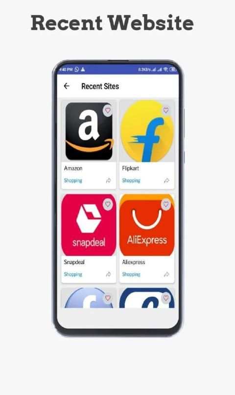 Smart browser fast & light स्क्रीनशॉट 1