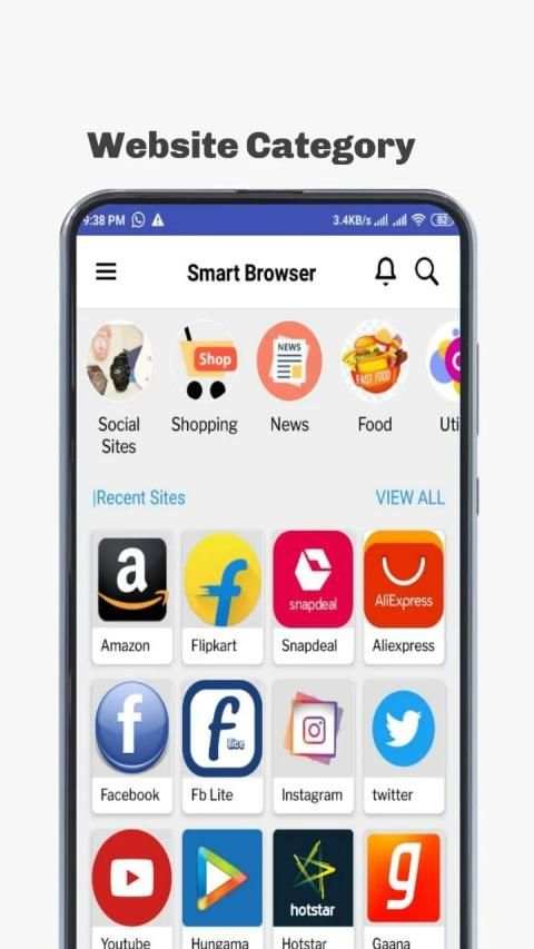 Smart browser fast & light स्क्रीनशॉट 3