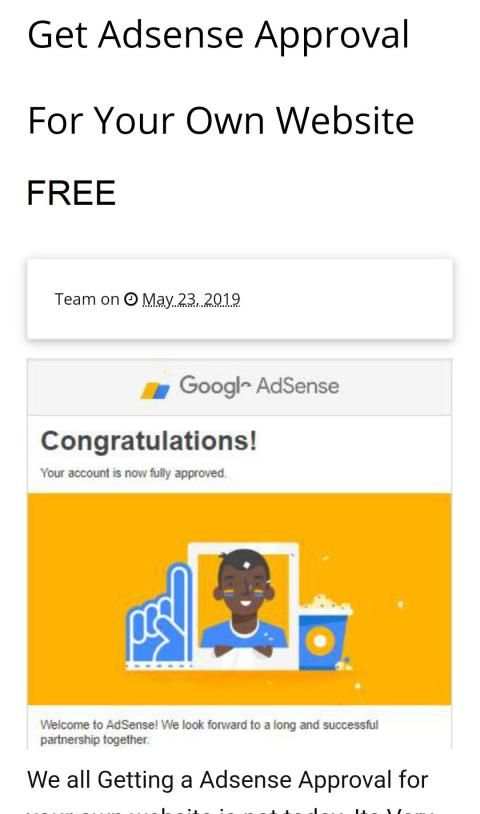 Get Adsense स्क्रीनशॉट 3
