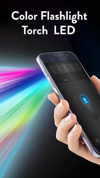 Color Flashlight on Call & SMS : Torch LED Flash screenshot 2