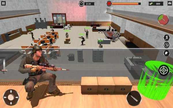 Commando Assassin Mission- Impossible FPS Game screenshot 1