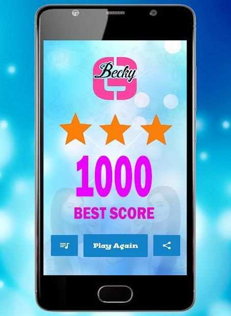 * Best Becky G Piano Tiles screenshot 1