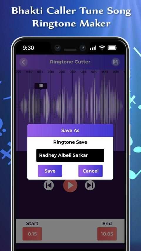 Bhakti Caller Tune Song - Ringtone Maker स्क्रीनशॉट 2
