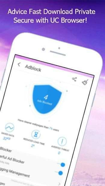 Advice Fast Download Private Secure UC Browser! screenshot 2