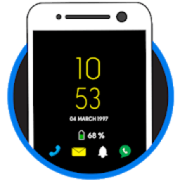 ikon Always On Display AMOLED – Clock, Super Amoled AOD