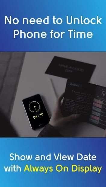 Always On Display AMOLED – Clock, Super Amoled AOD screenshot 5