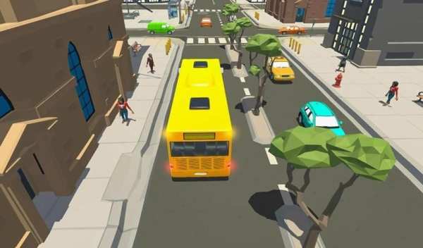 Passenger Bus City Coach Parking Simulator screenshot 11