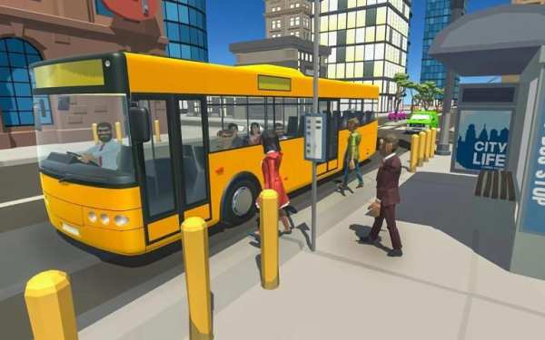 Passenger Bus City Coach Parking Simulator screenshot 8