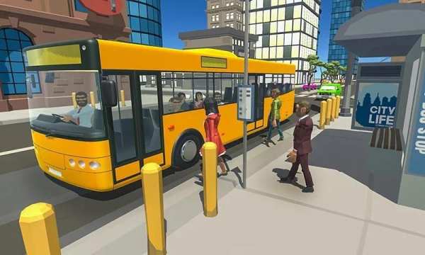 Passenger Bus City Coach Parking Simulator screenshot 4