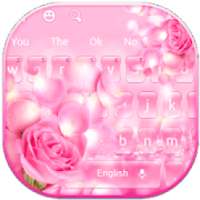 ikon Keyboard Roses Merah Muda