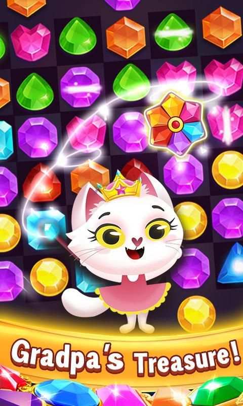 Jewels Classic - Match Free Games screenshot 4