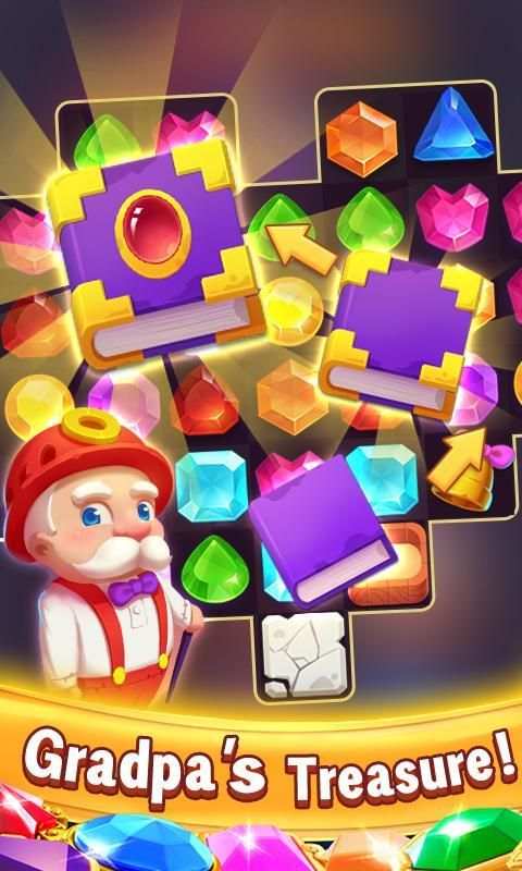 Jewels Classic - Match Free Games screenshot 3