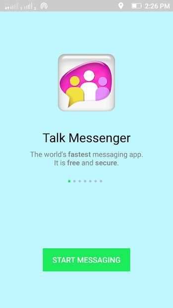 Talk Messenger screenshot 2