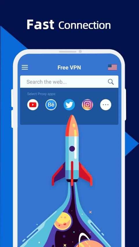 Free VPN-Secure & Unlimited & Hotspot VPN Proxy screenshot 3