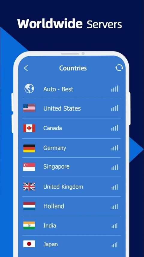 Free VPN-Secure & Unlimited & Hotspot VPN Proxy screenshot 5