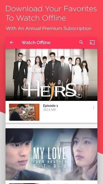 Offline korean 2024 drama app