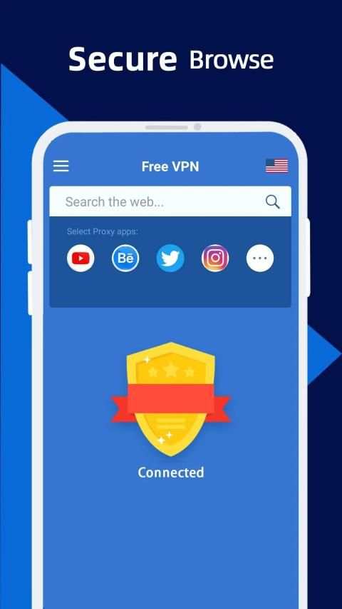 Free VPN-Secure & Unlimited & Hotspot VPN Proxy screenshot 6