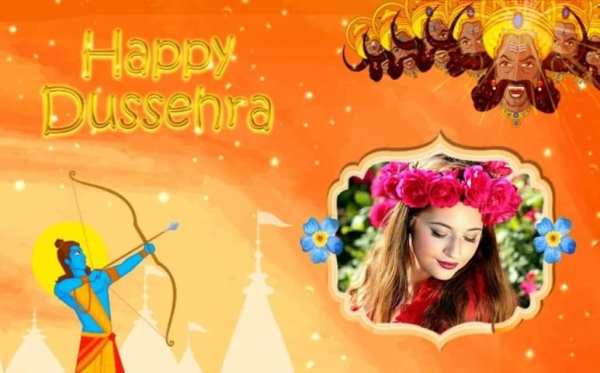 Happy Dussehra Photo Frame स्क्रीनशॉट 7