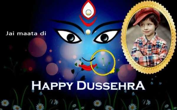 Happy Dussehra Photo Frame स्क्रीनशॉट 3