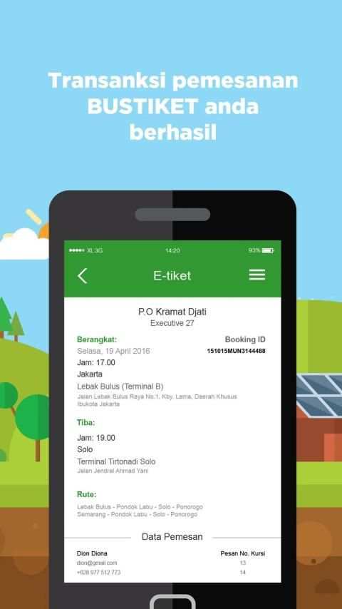 BUSTIKET.COM screenshot 1