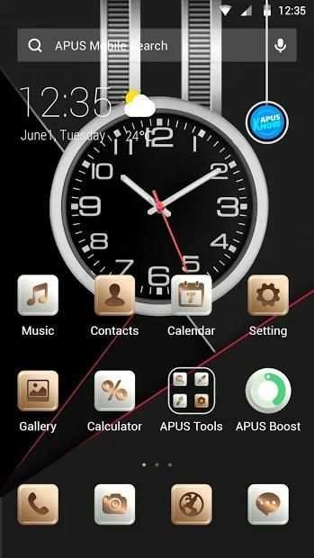 Business Extreme APUS Launcher theme स्क्रीनशॉट 1
