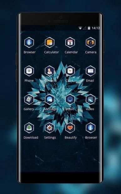 Tema abstrak | vivo Z1 lite screenshot 1