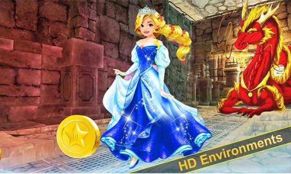 Temple Princess Run - Hungry Dragon Escape स्क्रीनशॉट 10