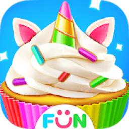 Unicorn Cupcake Maker- Baking Games For Girls