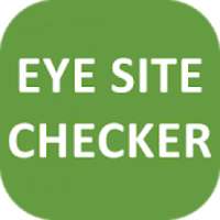 Eye Site Checker with Simple Eye Site Test