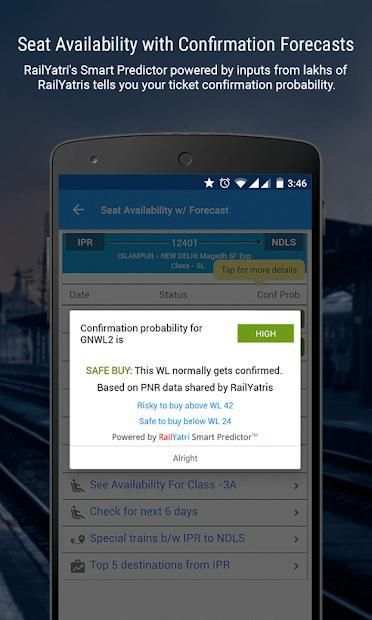 Railway Enquiry screenshot 1