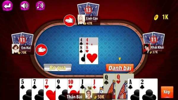 Thirteen: Tien Len Mien Nam Offline screenshot 2