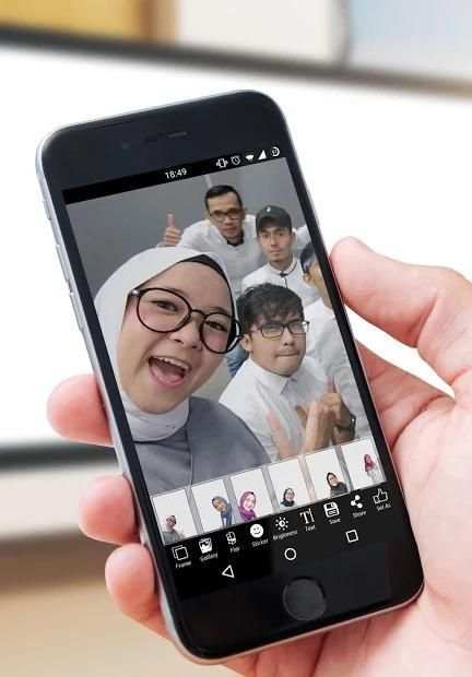 Nissa Sabyan Selfie Kamera screenshot 2
