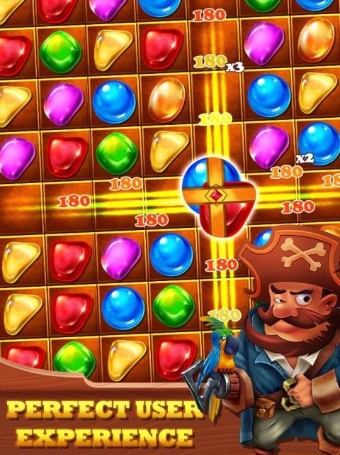 Jewels Free Pirate स्क्रीनशॉट 3
