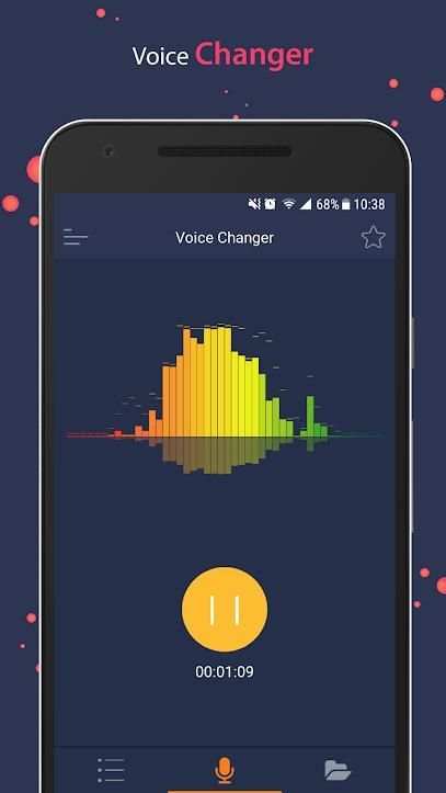 Voice Changer - Amazing Voice स्क्रीनशॉट 1