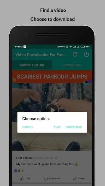 Video Downloader For Facebook Video Downloader screenshot 3