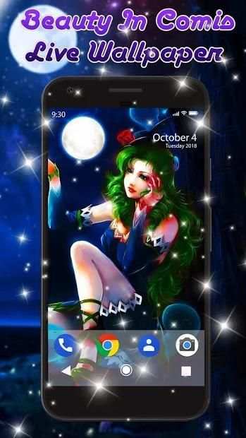 Beauty in Comics APUS Live Wallpaper screenshot 1