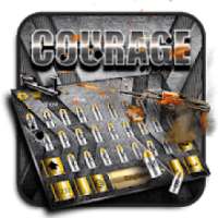 Courage war bullets keyboard theme