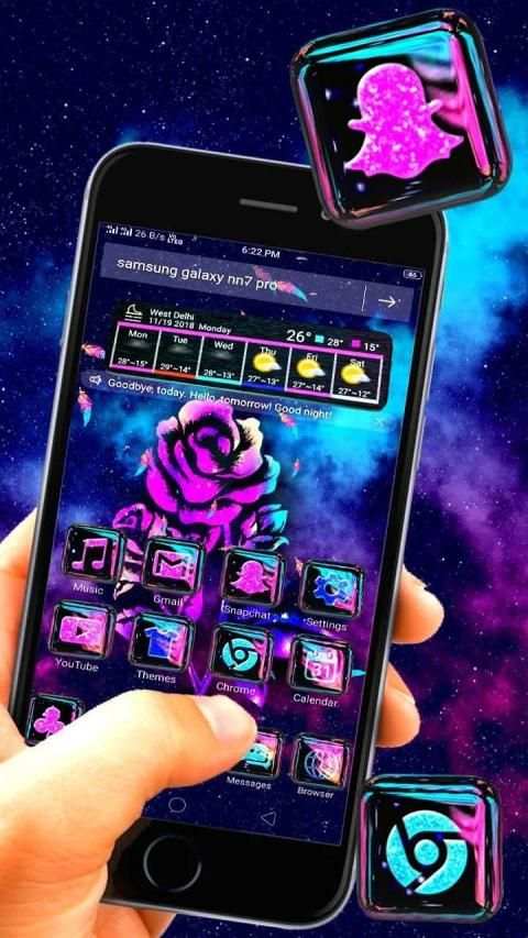 Feature Colorful 3D Theme screenshot 3