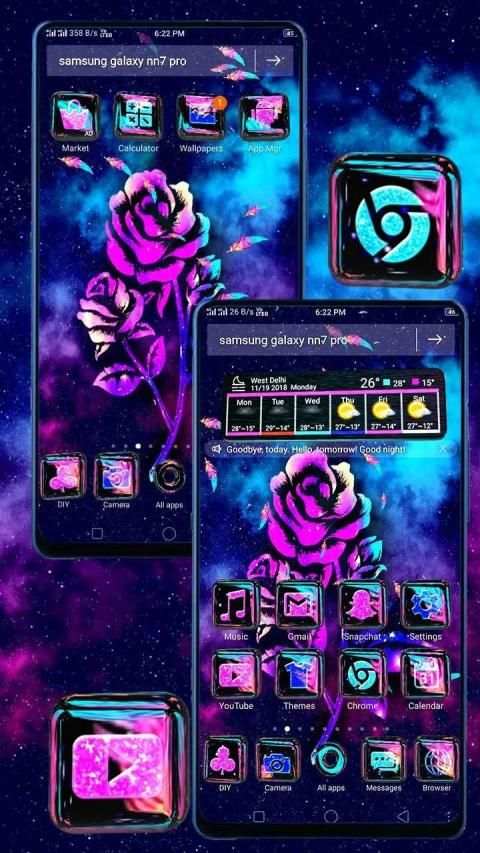 Feature Colorful 3D Theme स्क्रीनशॉट 2