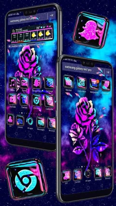 Feature Colorful 3D Theme स्क्रीनशॉट 1